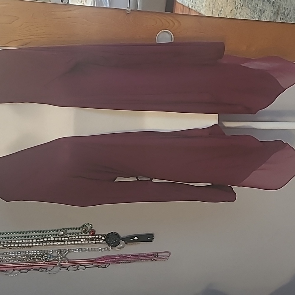 Maroon cardigan size L